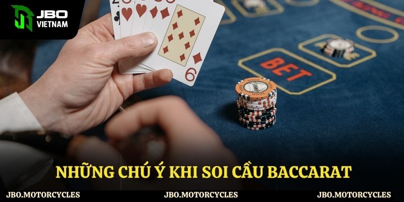 Vài lưu ý khi thực hiện soi cầu