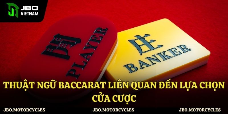 Thuật ngữ baccarat về lựa chọn cửa cược Thuật ngữ baccarat về lựa chọn cửa cược